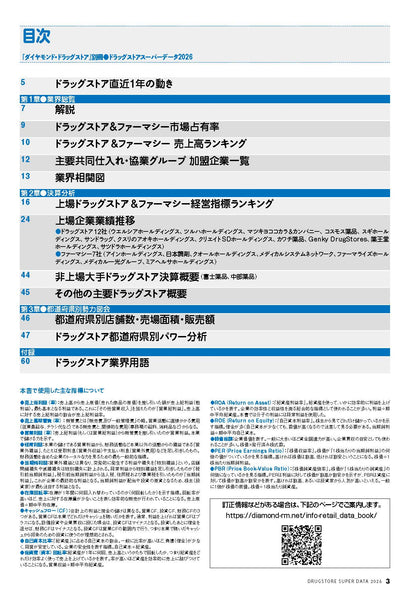 ドラッグストアスーパーデータ2026