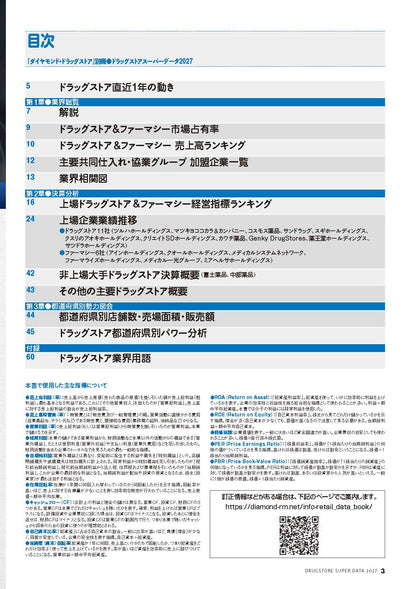ドラッグストアスーパーデータ2027