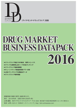DRUG MARKET BUSINESS DATA PACK 2016 【PDF版】