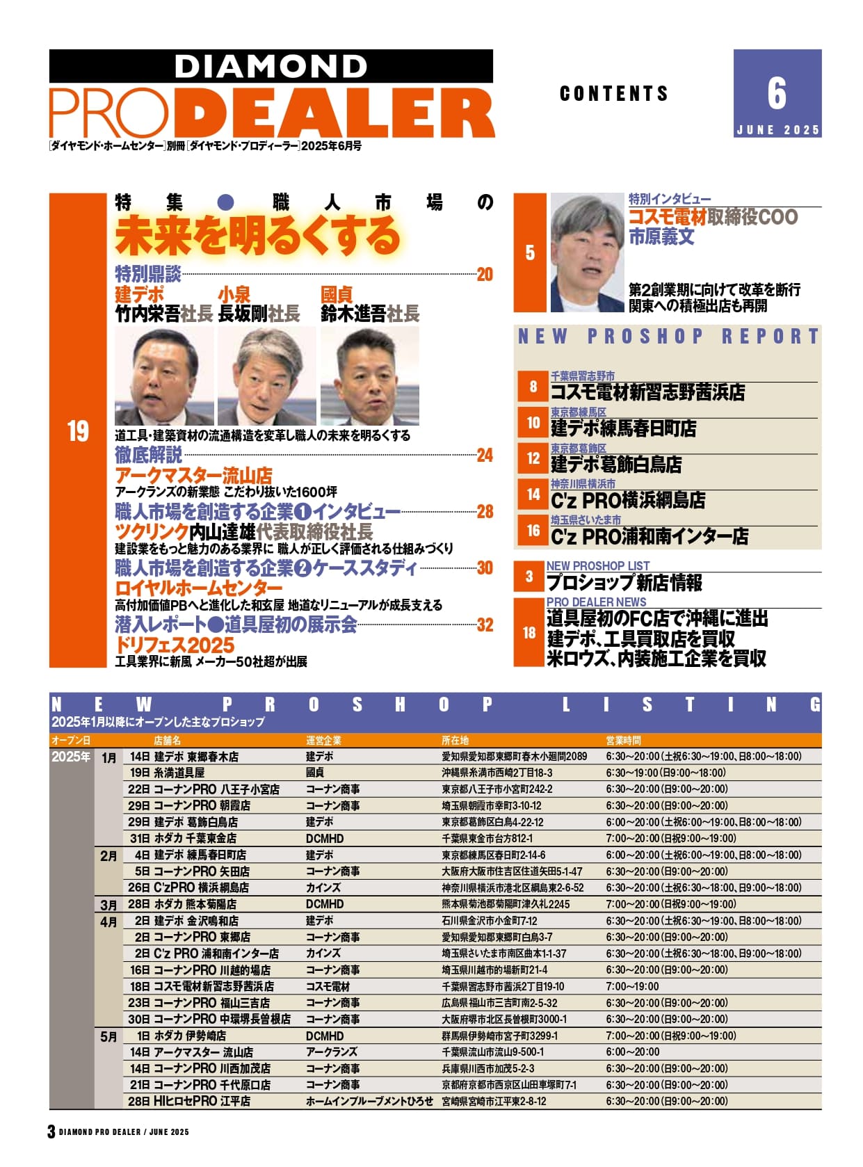 ダイヤモンド・プロディーラー 2025年6月15日号