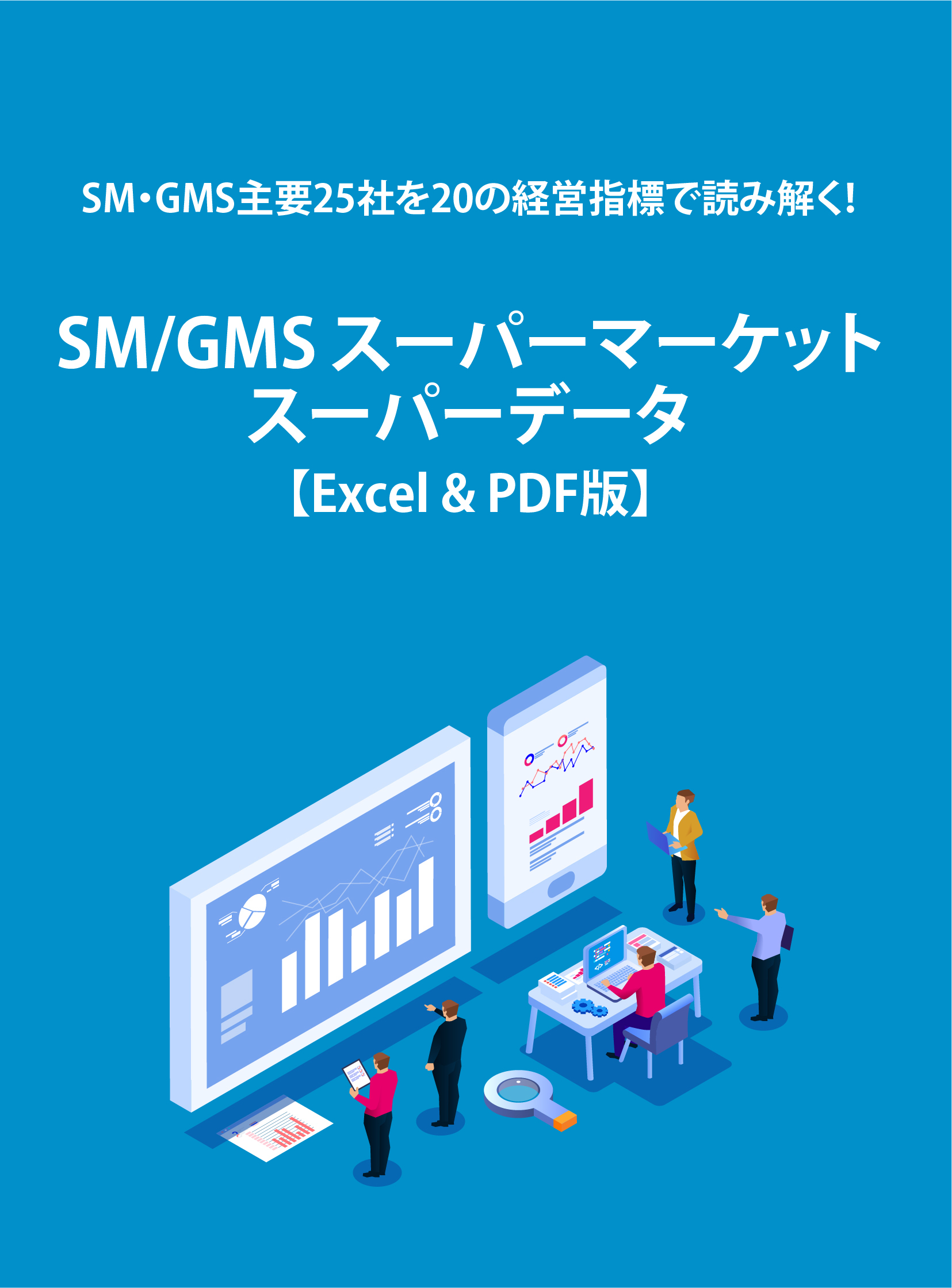 SM/GMS スーパーマーケットスーパーデータ 【Excel & PDF】